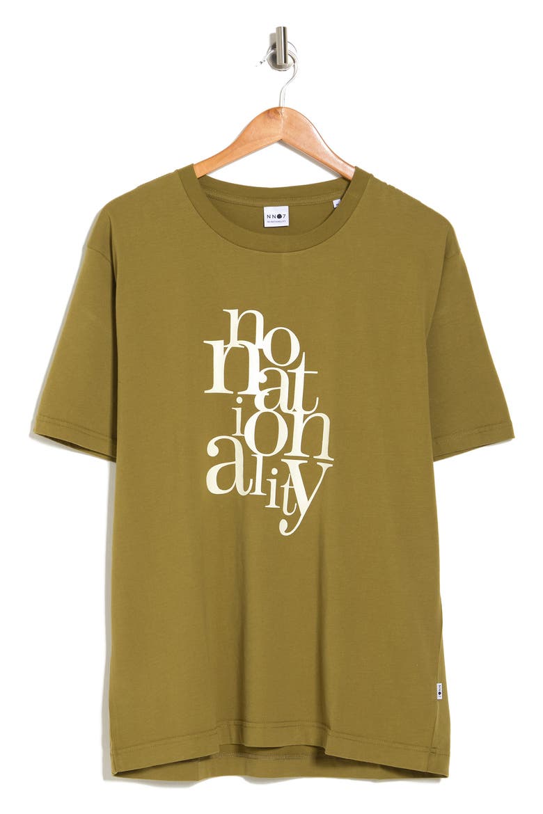 Wilko Graphic T-Shirt, Alternate, color, OLIVE GREEN