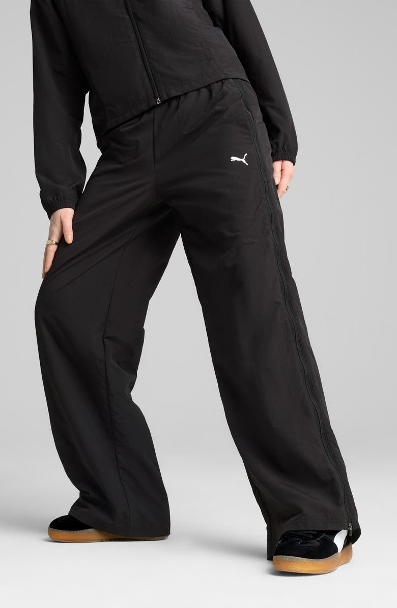 PUMA Dare To Relaxed Woven Zip-Off Pants, Alternate, color,