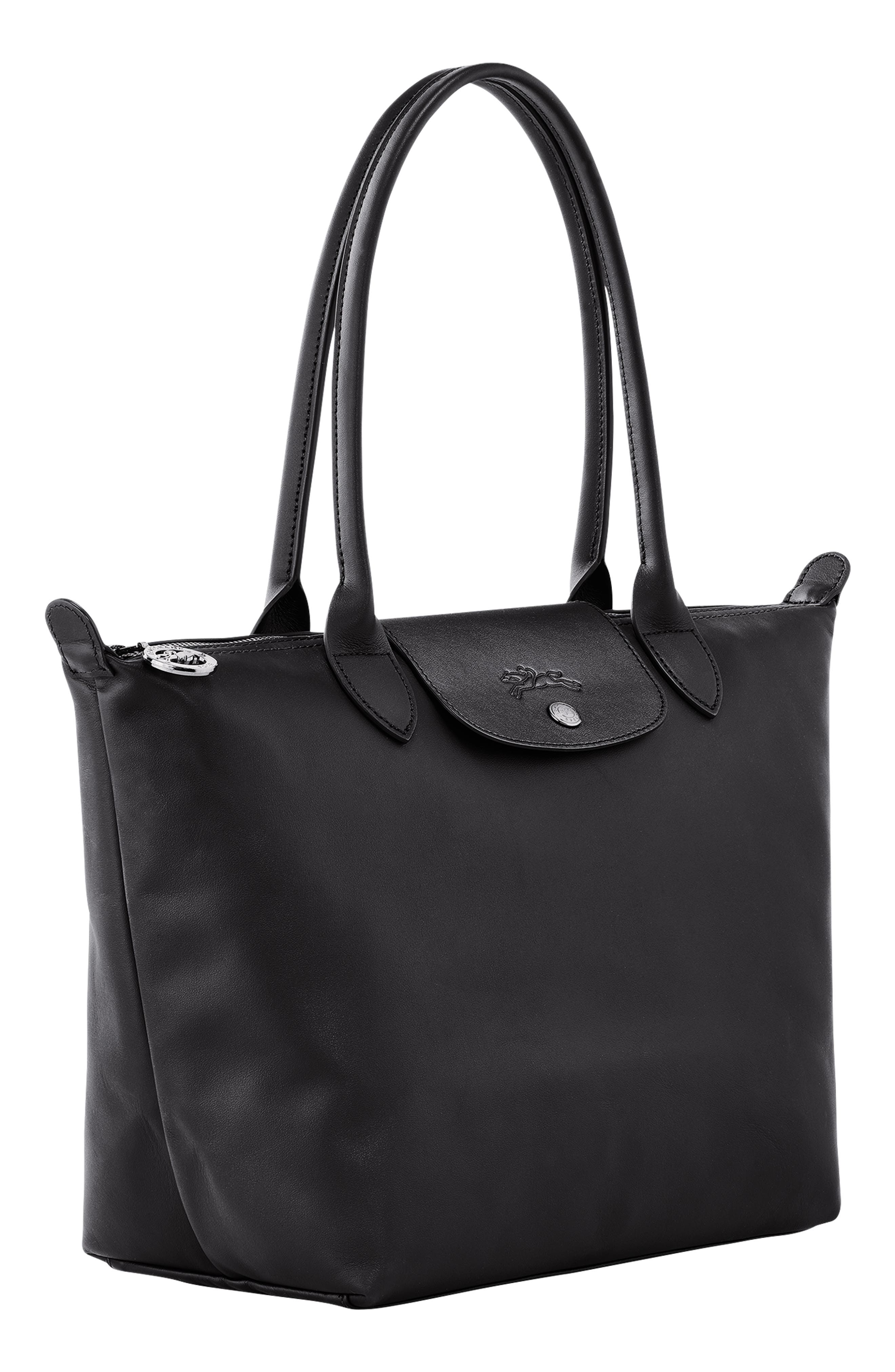 Longchamp Medium Le Pliage Xtra Leather Shoulder Tote, Alternate, color, 