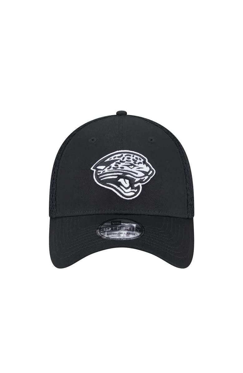 New Era Men's New Era Black Jacksonville Jaguars Main Neo 39THIRTY Flex Hat, Alternate, color, Black