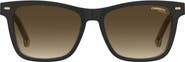 Carrera Eyewear 54mm Gradient Rectangular Sunglasses