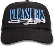 PLEASURES Bones Snapback Baseball Cap