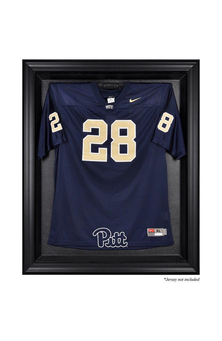 FANATICS AUTHENTIC Pittsburgh Panthers Black Framed Logo Jersey Display Case, Main, color, 