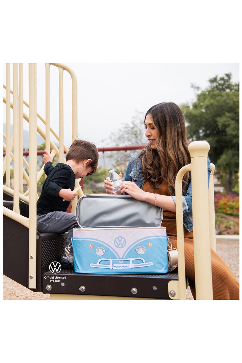 x VW Cooler Bag, Alternate, color, LIGHT PASTEL BLUE