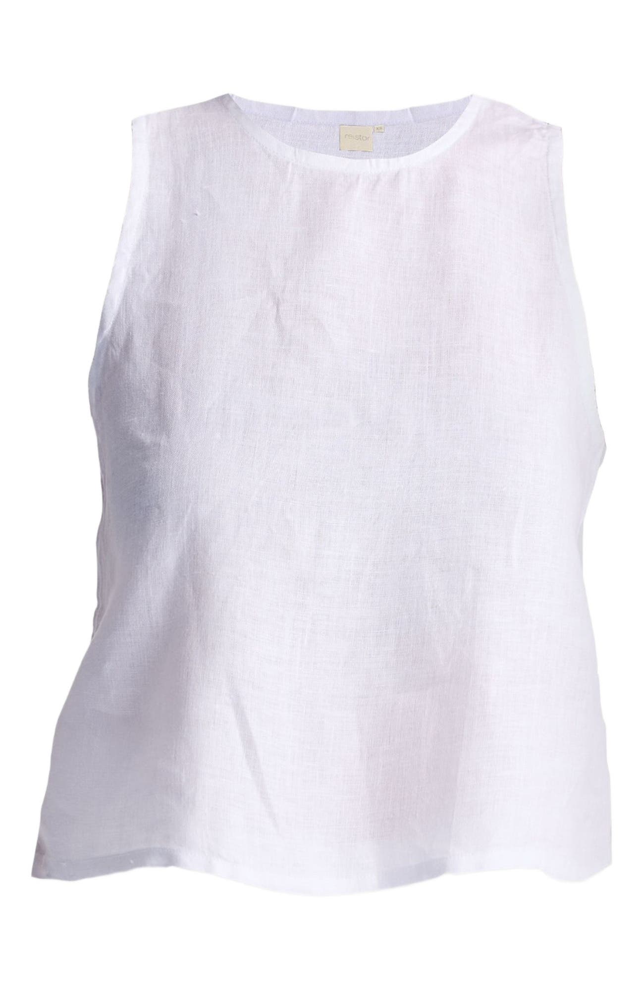 Button Back Embroidered Crop Top - image 2