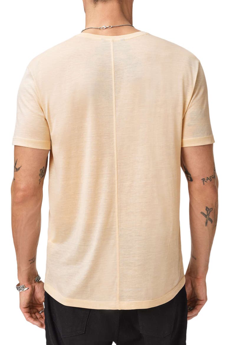 Amato Silk & Organic Cotton Crewneck T-Shirt, Alternate, color, FADED TWINE
