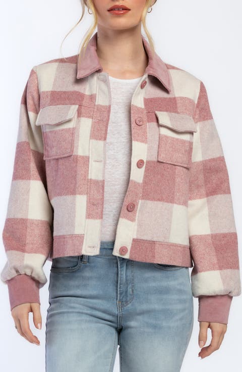 Fernice Crop Wool Blend Jacket