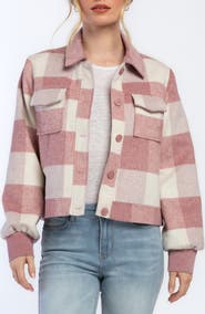 VELVET HEART Fernice Crop Wool Blend Jacket