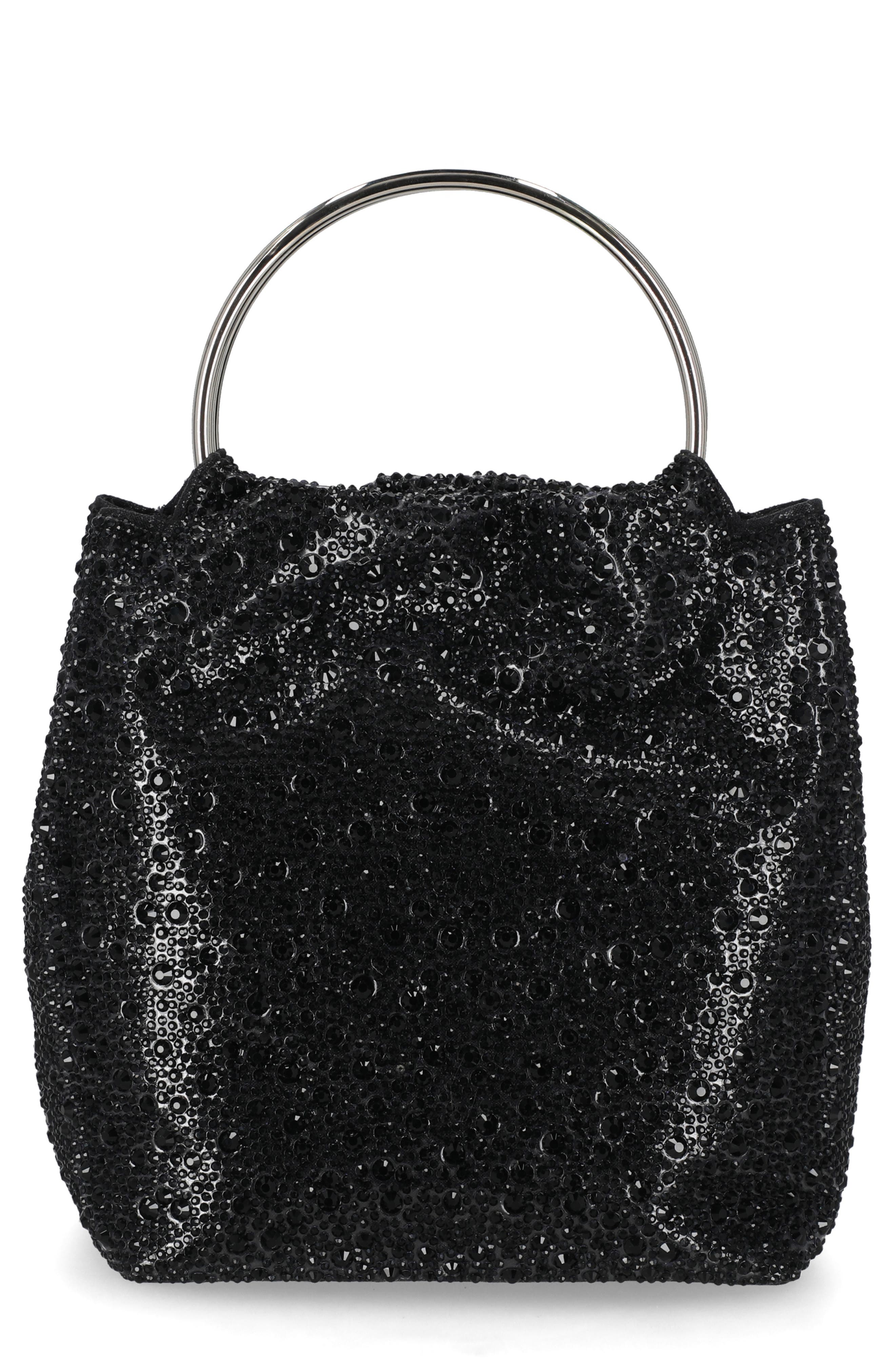Jessica McClintock Nikki Ring Top Handle Clutch