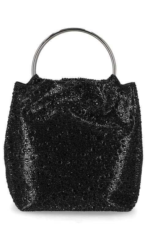 Nikki Ring Top Handle Clutch