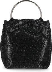 Jessica McClintock Nikki Ring Top Handle Clutch