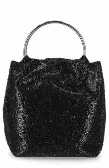 Jessica McClintock Nikki Ring Top Handle Clutch