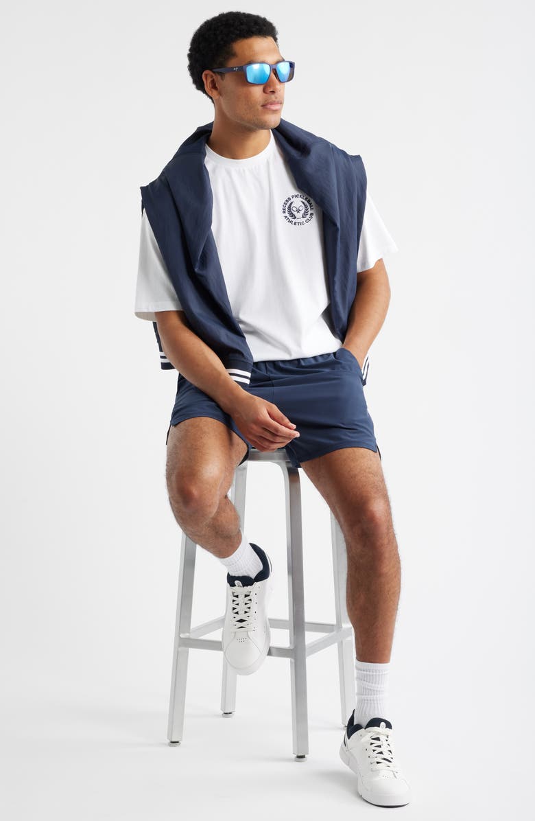 Recess Pickleball x Zella Court Oversize Cotton T-Shirt, Alternate, color, White