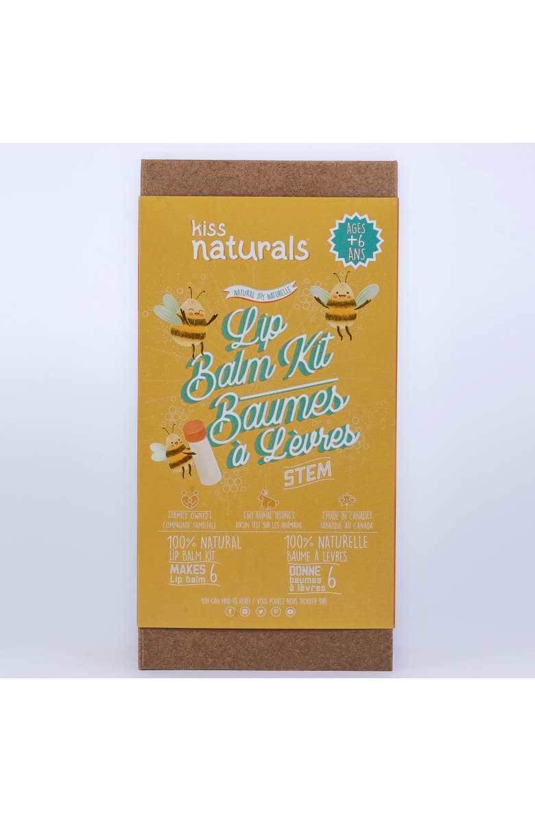 Kiss Naturals DIY Lip Balm Making Craft Kit for Kids, Main, color, 