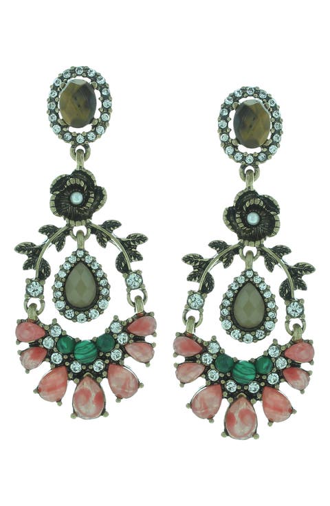 Gala Ready Chandelier Earrings