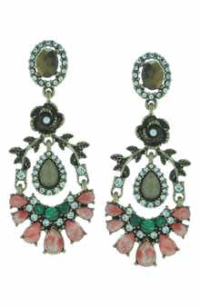 OLIVIA WELLES Gala Ready Chandelier Earrings