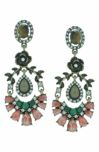 OLIVIA WELLES Gala Ready Chandelier Earrings