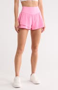 YOGALICIOUS Lightstreme Flirty 2-in-1 Active Shorts