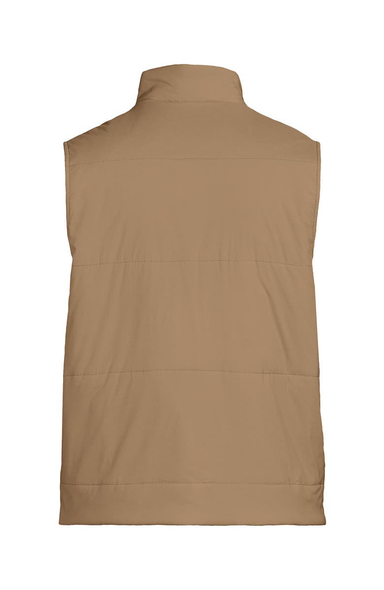 Lands' End WanderFree Insulated Vest, Alternate, color, Toasted Rye