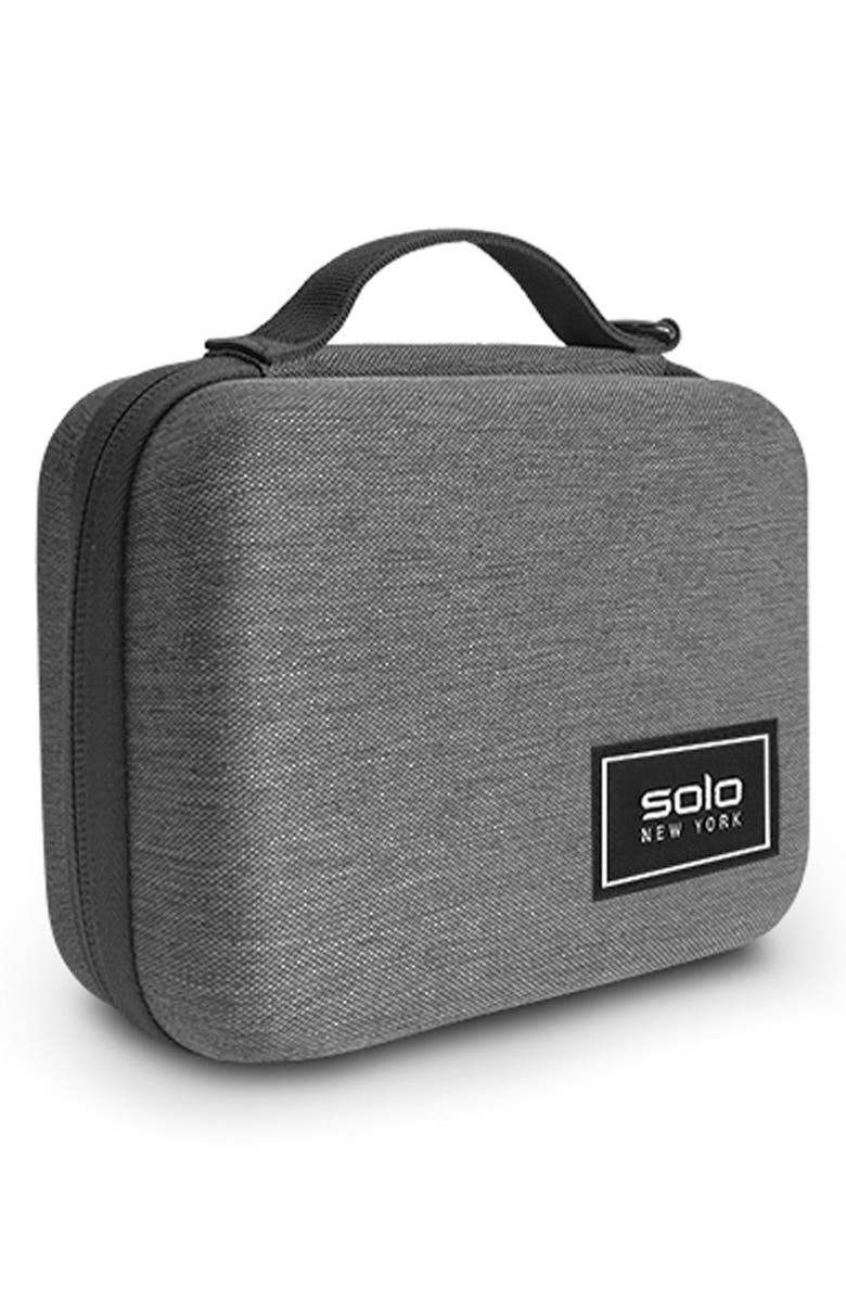 SOLO NEW YORK Stone Street Molded Tech Case, Alternate, color, Black/ Grey