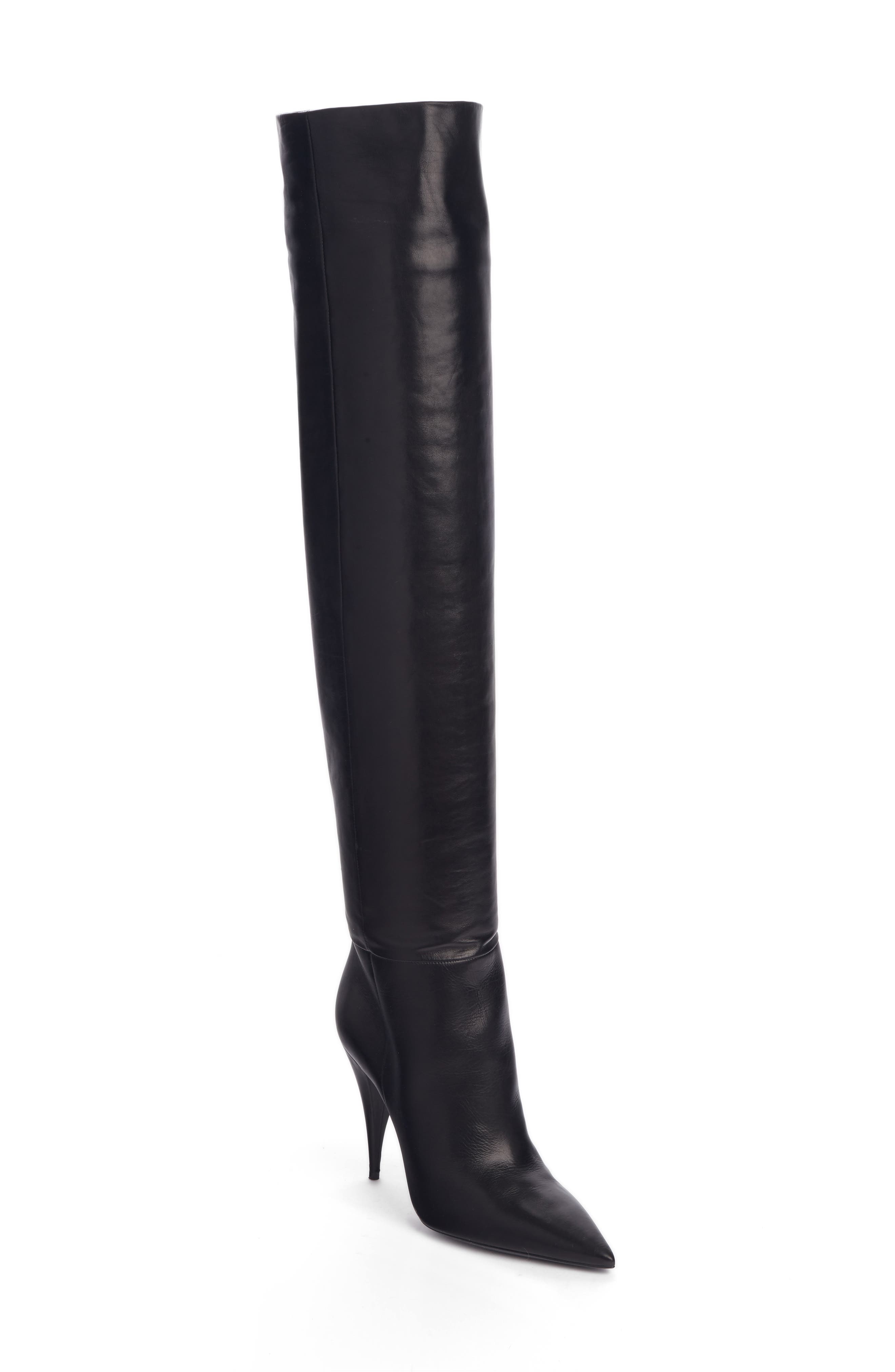 Saint Laurent Kiki Over the Knee Boot, Main, color, 