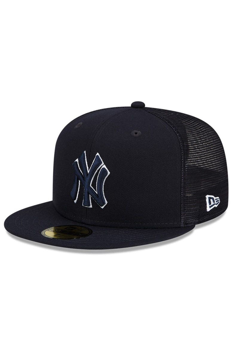New Era Men's New Era Navy New York Yankees 2023 Batting Practice 59FIFTY Fitted Hat, Main, color,