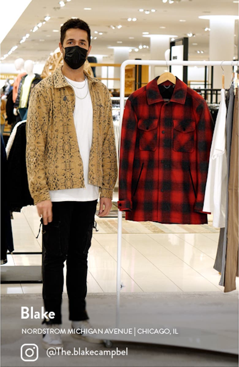 Longmont Wool Blend Shirt Jacket, sales video thumbnail