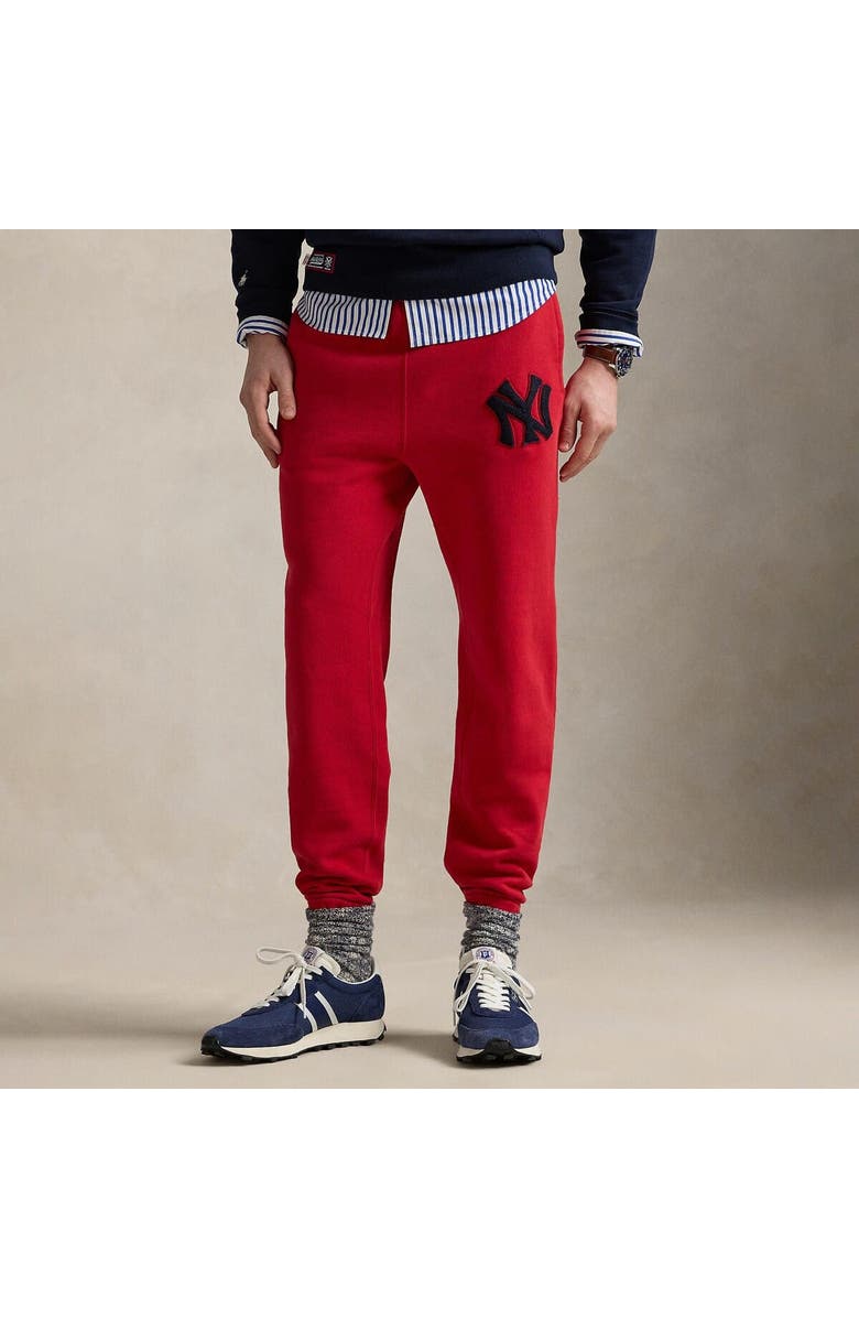 Polo Ralph Lauren Red Yankees Sweatpants, Main, color,