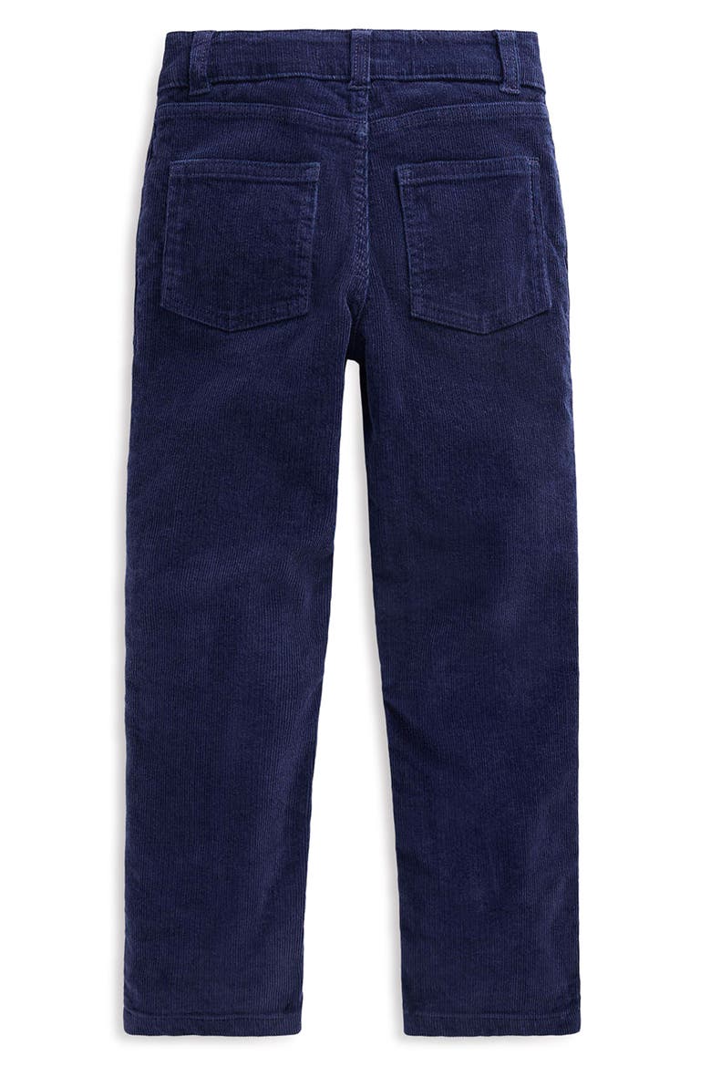Kids' Slim Corduroy Trousers, Alternate, color, NAVY