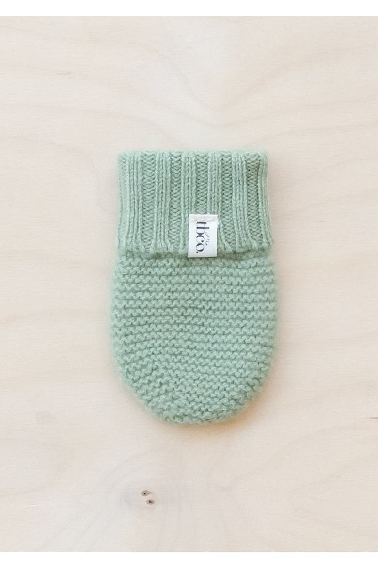 Merino Wool Baby Mittens, Alternate, color, Pistachio
