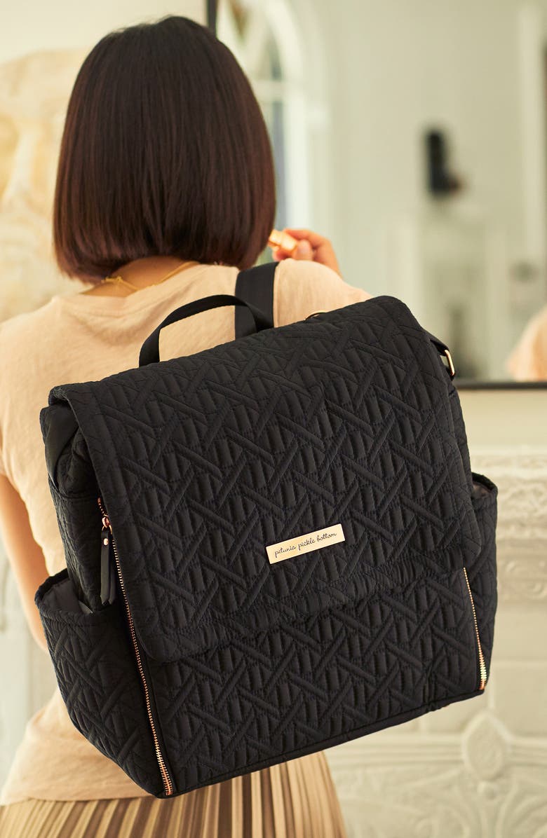 Petunia Pickle Bottom 'Embossed Boxy' Backpack Diaper Bag, Alternate, color,