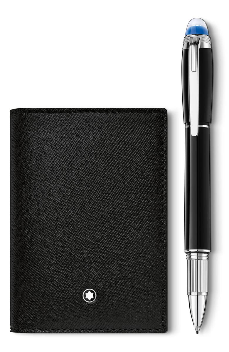 Montblanc StarWalker Fineliner Pen & Business Card Holder Set, Main, color,