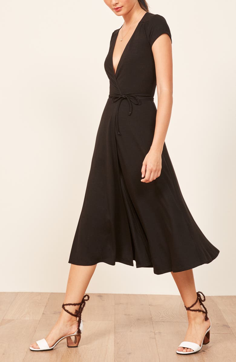 Reformation Becca Midi Dress, Alternate, color, 