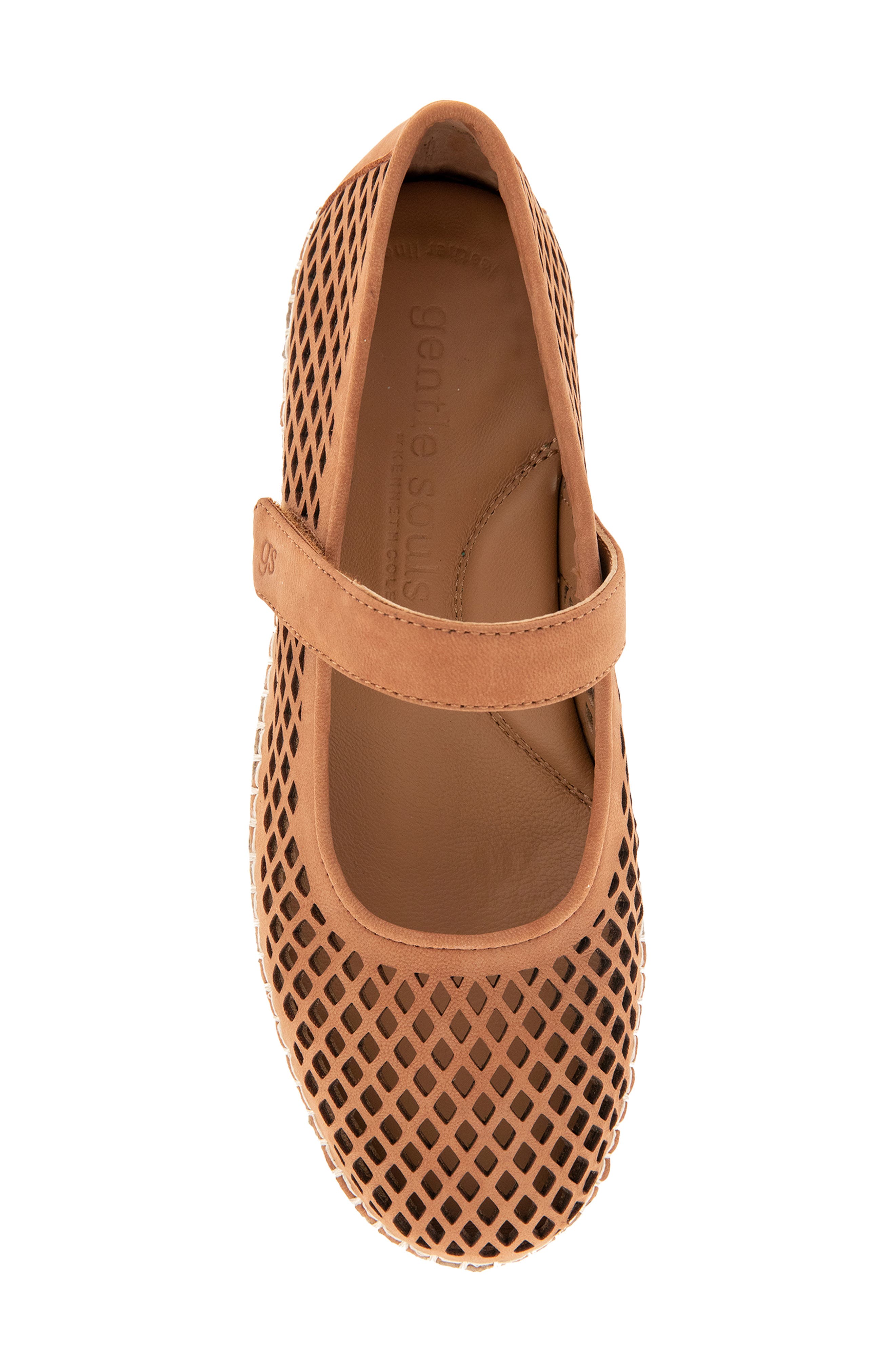 Sienna Mary Jane Flat, Alternate, color, TAN NUBUCK