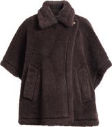 Max Mara Tebe Alpaca, Wool & Silk Cape