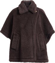 Max Mara Tebe Alpaca, Wool & Silk Cape