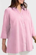 Foxcroft Pamela Non-Iron Stretch Tunic Blouse