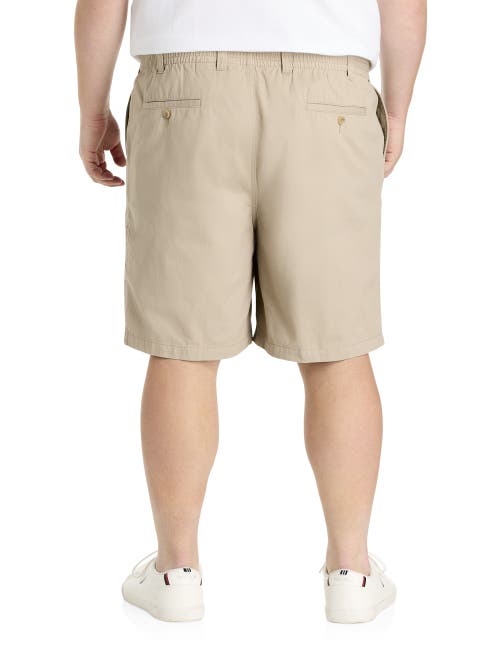 HARBOR BAY BY DXL HARBOR BAY BY DXL BIG & TALL ELASTIC-WAIST SHORTS