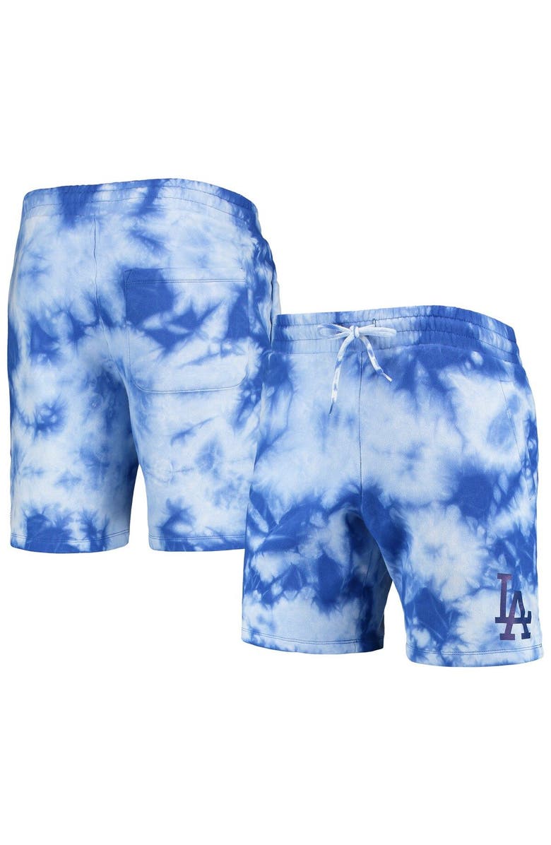 New Era Men's New Era Royal Los Angeles Dodgers Team Dye Shorts, Main, color, Royal
