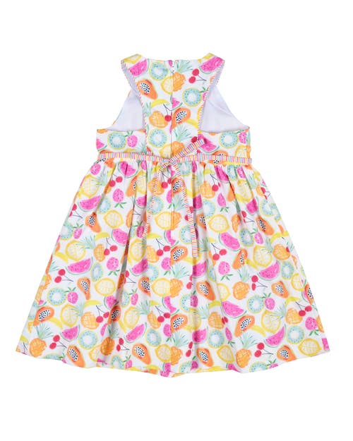 Florence Eiseman Fruit Print Dress In Multi