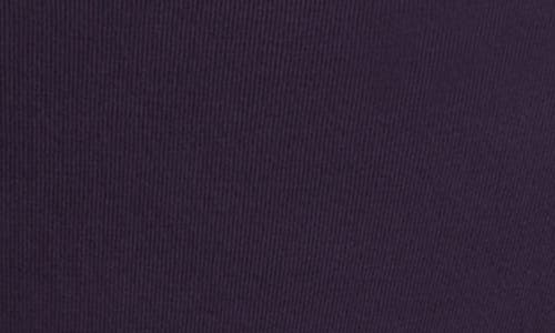 Natori Bliss Bare Cotton High Cut Briefs In Purple