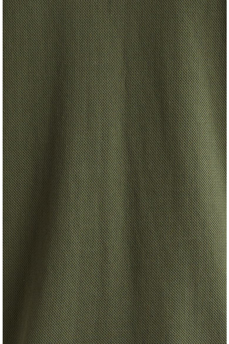 Riviera Cotton Piqué Polo, Alternate, color, DEEP OLIVE