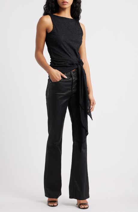 AFRM Batya Backless Lace Top