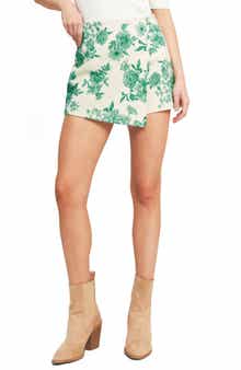 FLYING TOMATO Printed Woven Skort