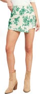 FLYING TOMATO Printed Woven Skort