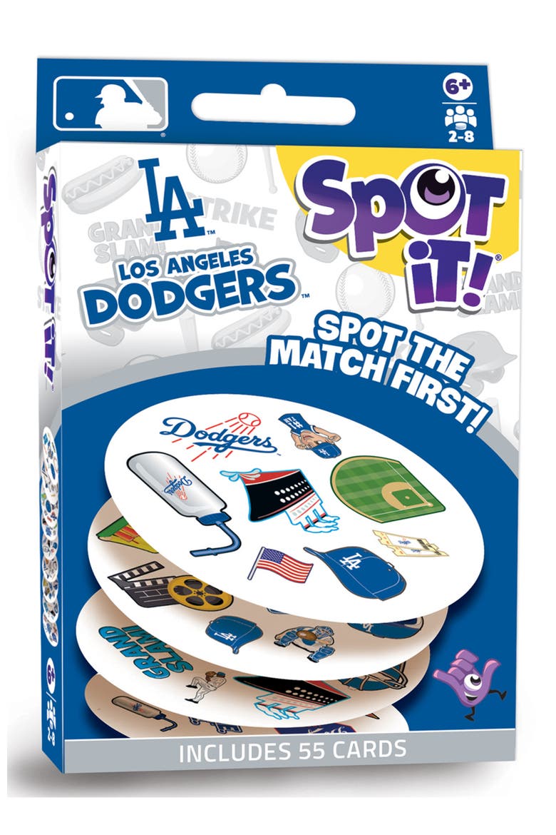 Los Angeles Dodgers Spot It! Card Game, Main, color, Multicolor