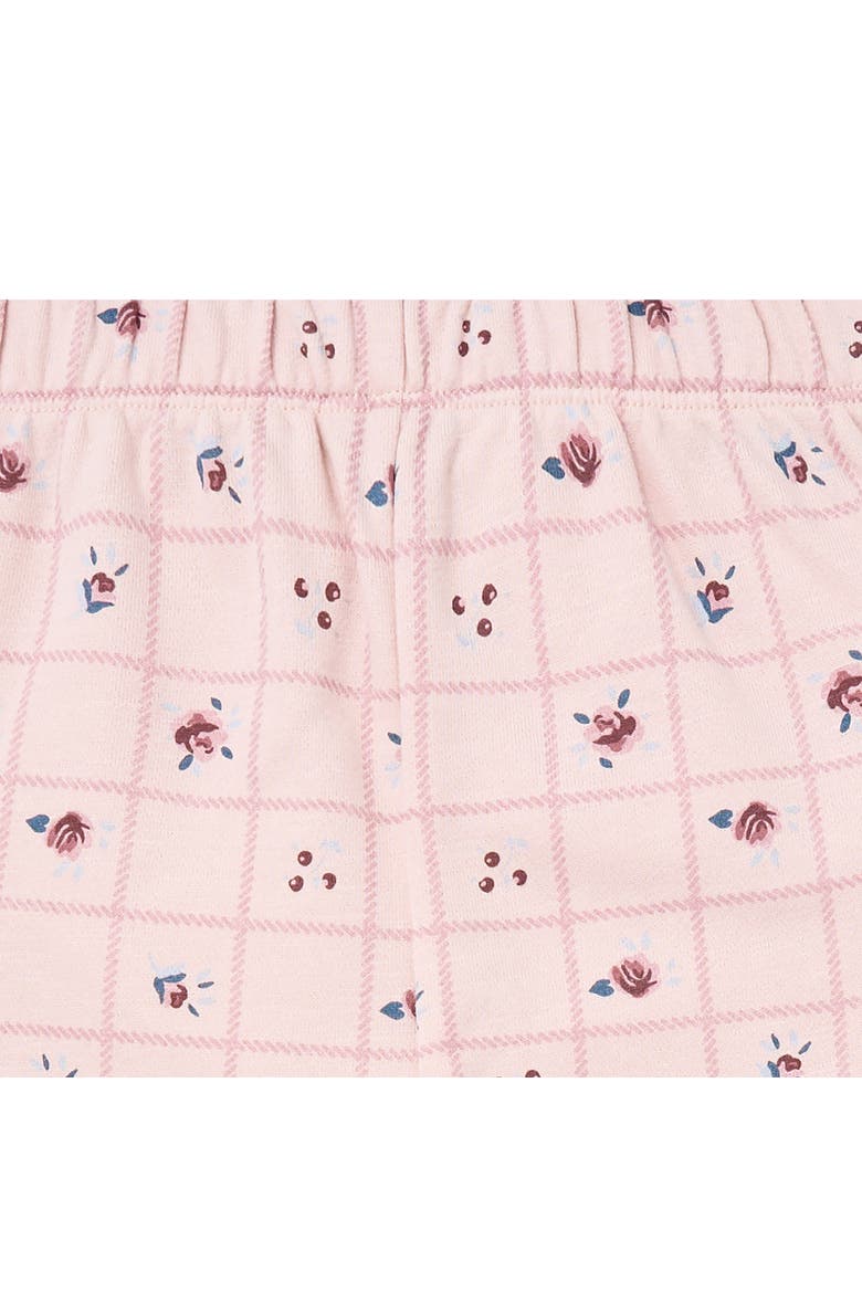 Drop Shoulder Sweatshirt and Sweatpant Set, Alternate, color, Pink Happy Place