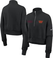 Nike Women's Nike Black Washington Commanders Primetime Phoenix Half-Zip Sweatshirt