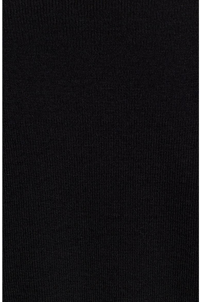 Angled Front Shaped Cardigan, Alternate, color, BLACK