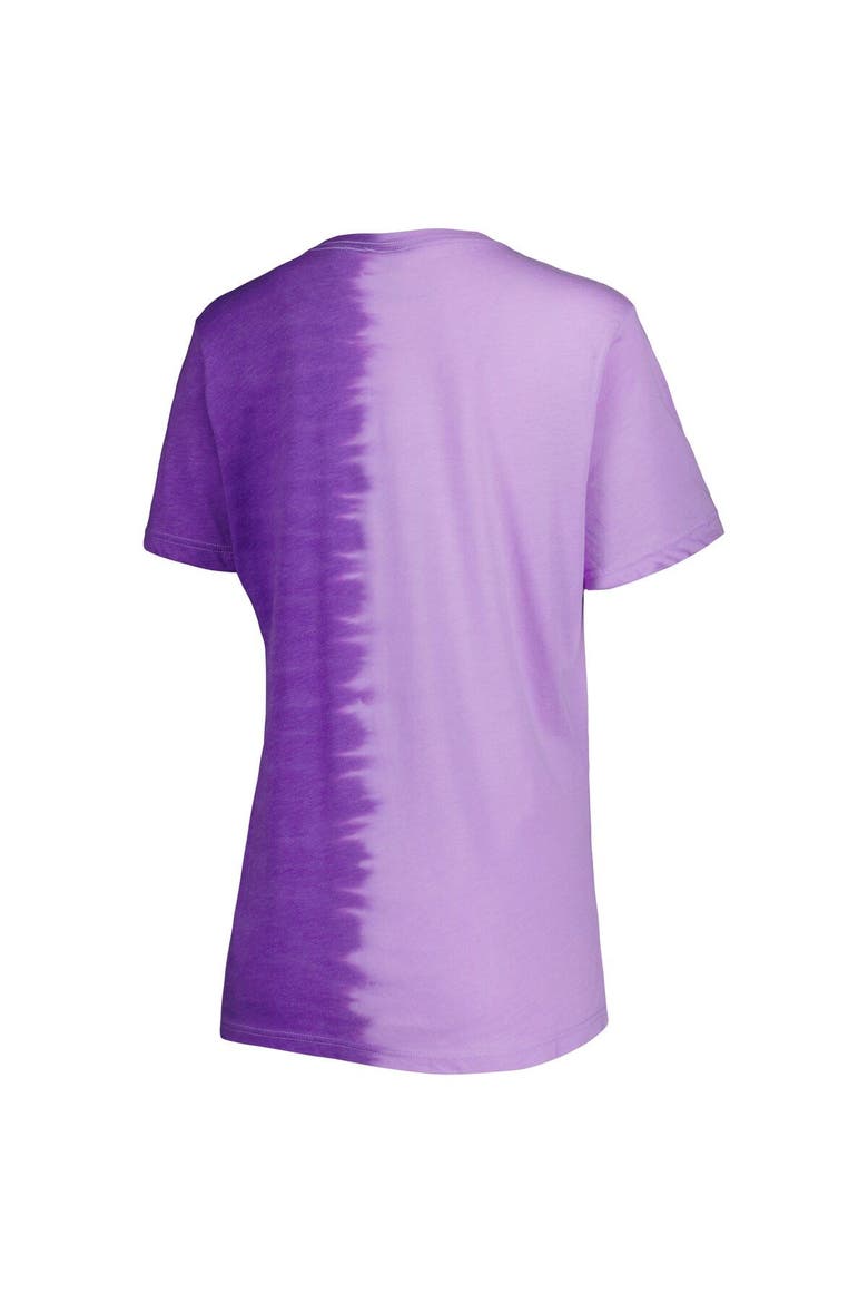 Women's Gameday Couture Purple LSU Tigers Find Your Groove Split-Dye T-Shirt, Alternate, color, Purple